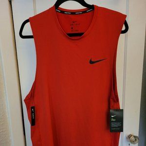 Red Nike Dri-Fit Tank NWT